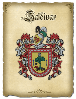 Zaldivar Family Crest