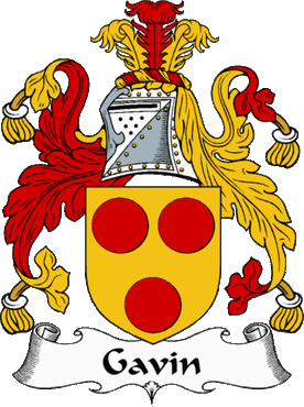 Gavin Family Crest  