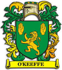 O'Keefe (Irish) Coat of Arms (Family Crest) Image Download