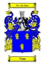 vann crest family england name