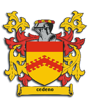 Cedeno Family Crest  