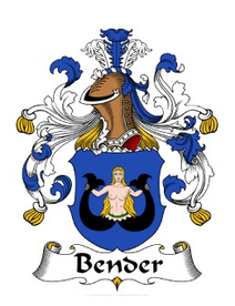 Bender Family Crest  