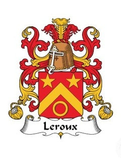 Le Roux Family Crest