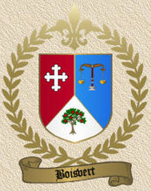 Boisvert Family Crest