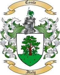 Conte Family Crest