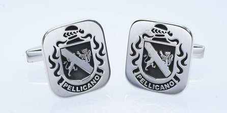 Pellicano family crest cufflinks