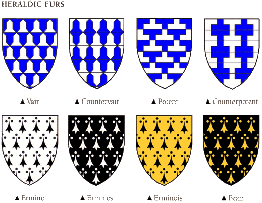 heraldic furs