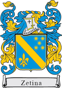 Zetina Family Crest