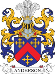 Anderson family crest