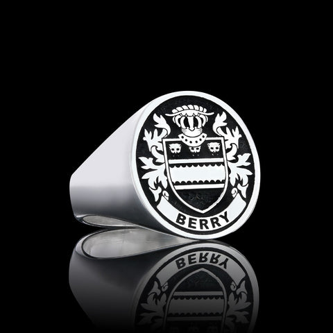 Berry family crest ring