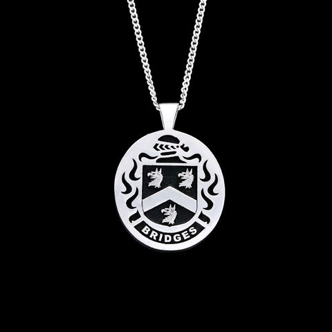 Bridge family crest pendant