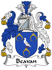 Beavan family crest