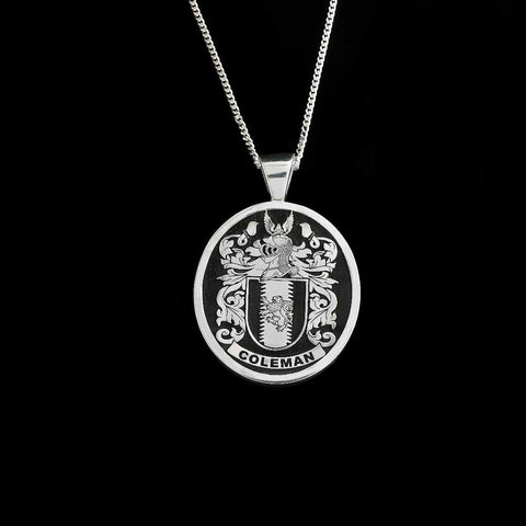 Coleman family crest pendant