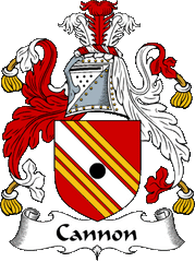 Cannon family crest