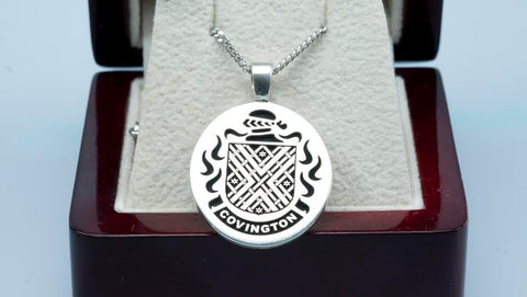 Covington family crest pendant