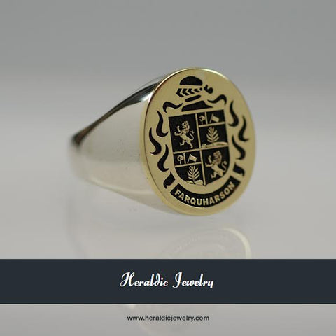 Farquharson family crest ring