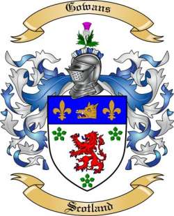 Gowans family crest