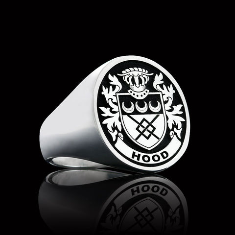 Hood family crest ring