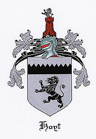 Hoyt family crest
