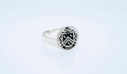 Hucks family crest ring