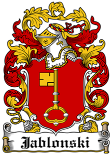 Jablonski family crest