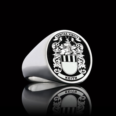 Keith family crest ring