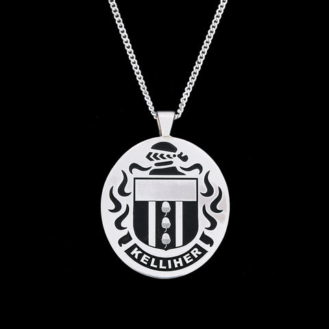 Kelliher family crest pendant