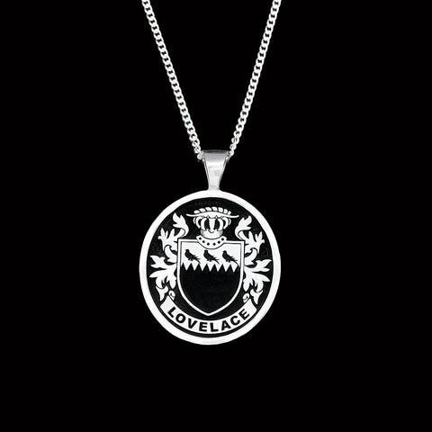 Lovelace family crest pendant