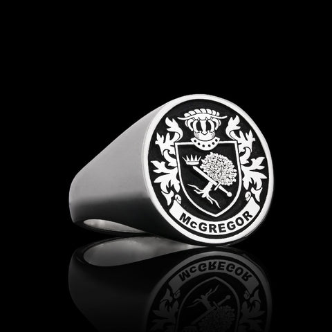 MacGregor family crest ring