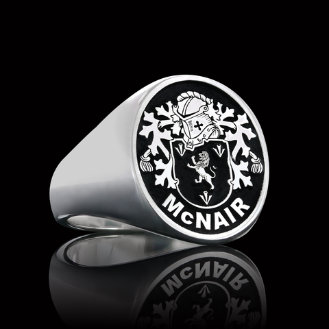McNair family crest ring