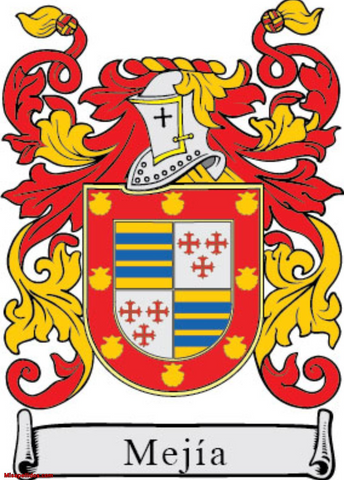 Mejia family crest