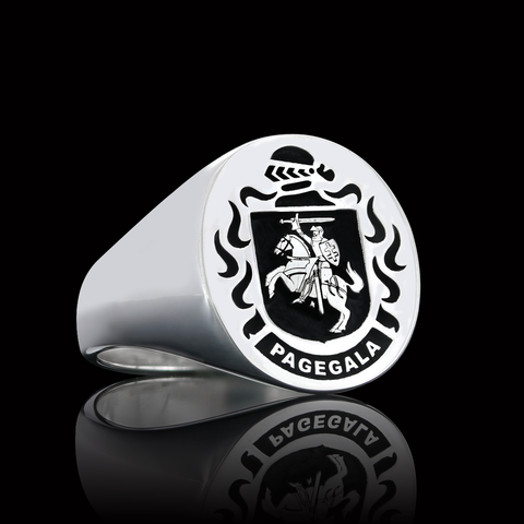 Lithuania crest ring