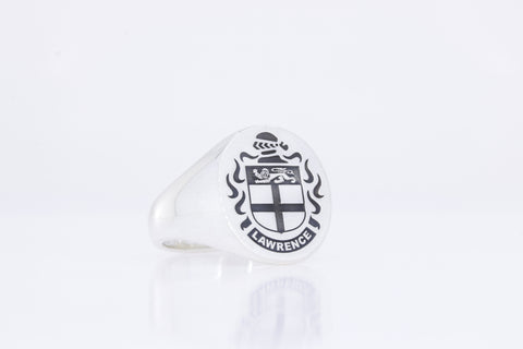 Lawrence family crest ring