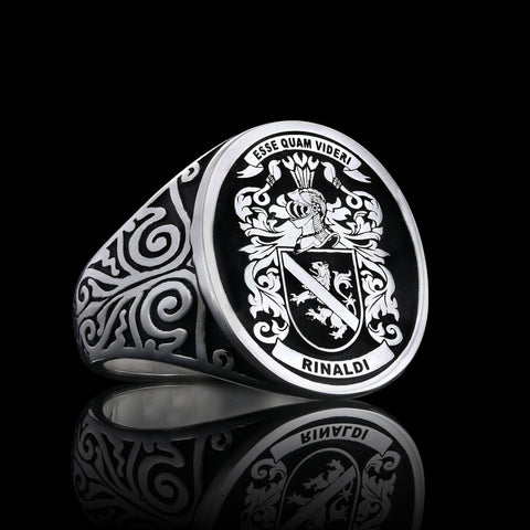 Rinaldi family crest ring