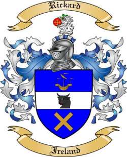 Rickard family crest