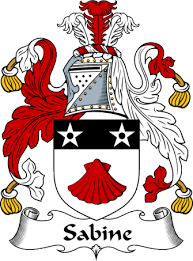 Sabine family crest