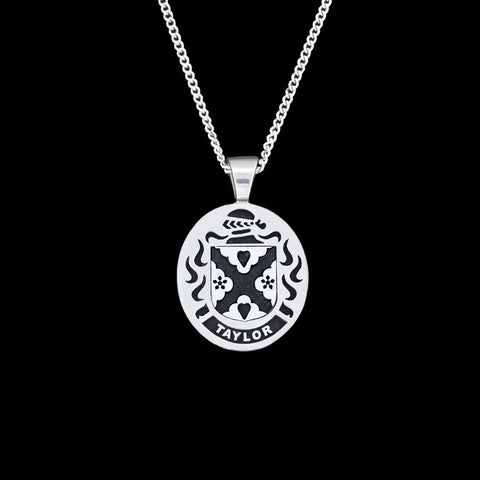 Taylor family crest pendant