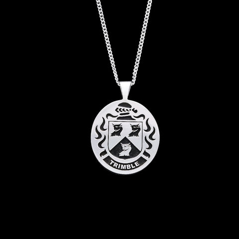 Trimble family crest pendant