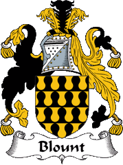 Blount family crest