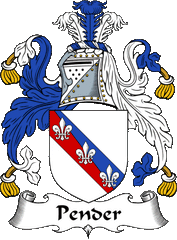 Pender family crest