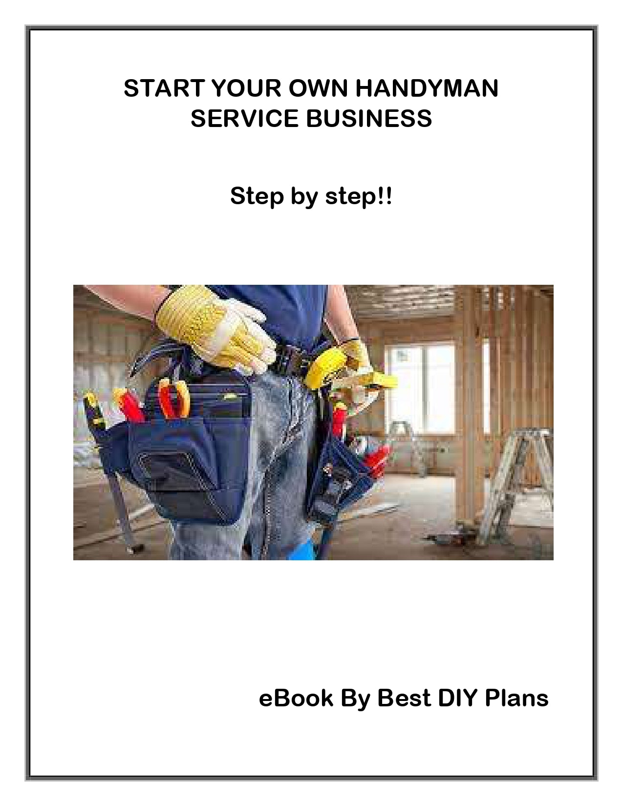 handyman service business plan