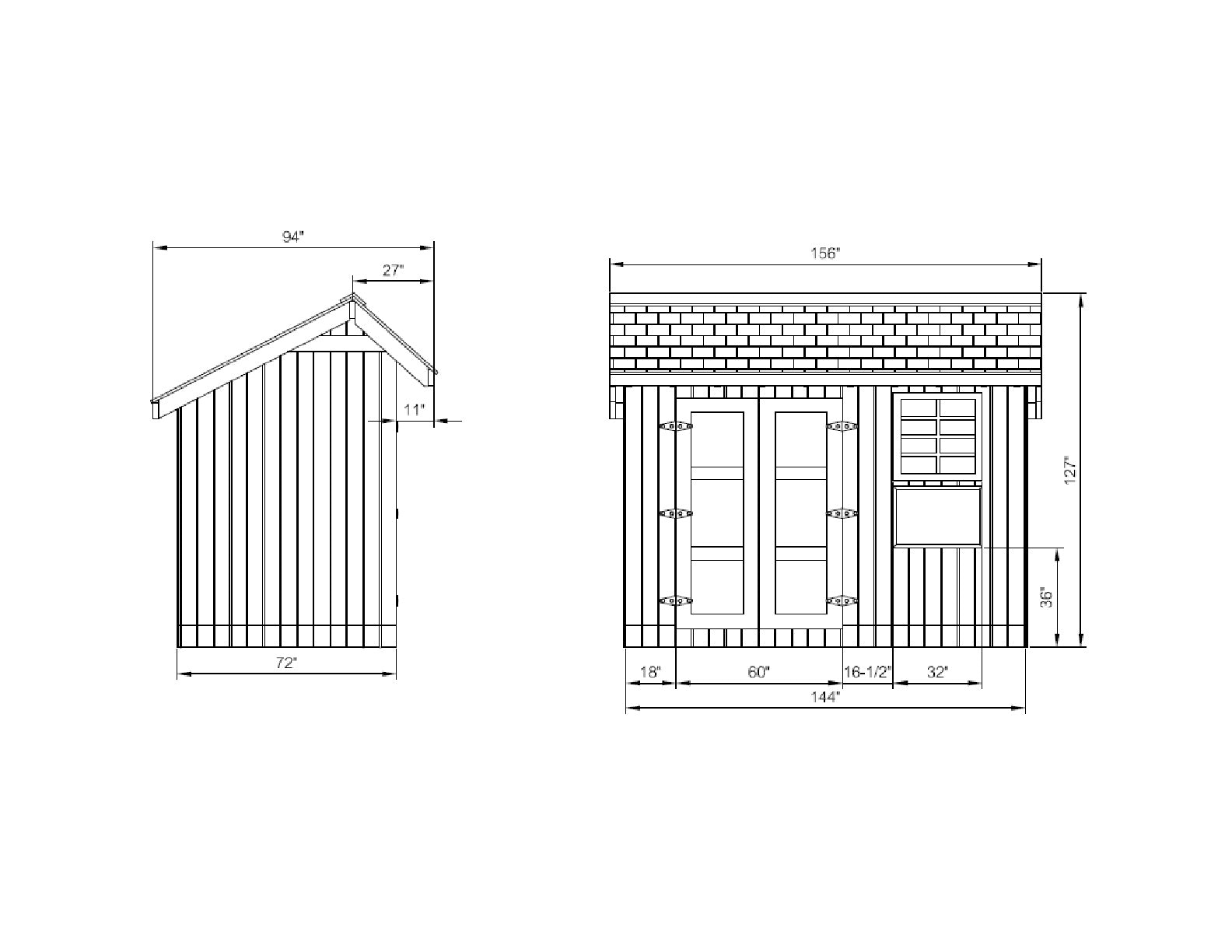 Playhouse Plans DIY Backyard Storage Shed Workshop Mini Kids Cottage Guest House 3 ?v=1673097551