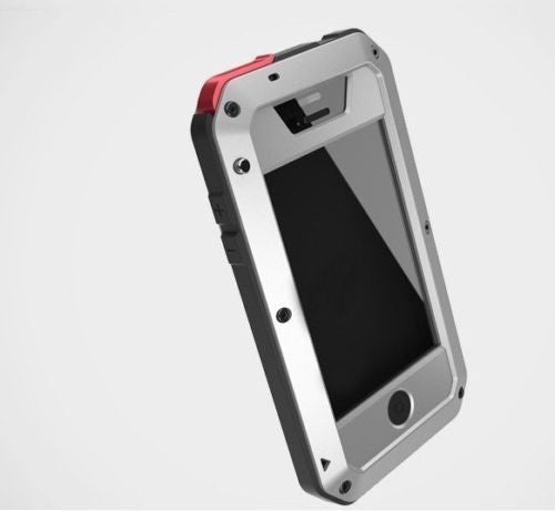 Shockproof Aluminum Gorilla Glass Metal Case Cover for iPhone 5S 6 & 6S Plus 5.5