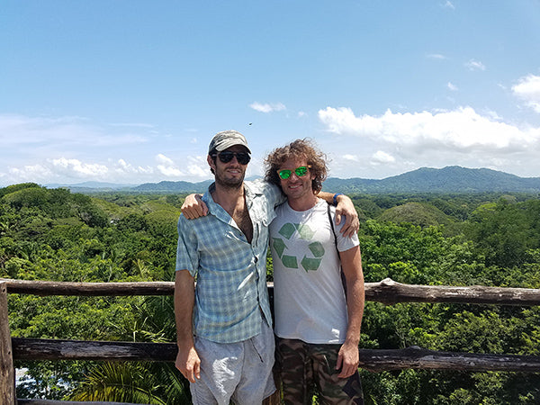 Sam and Joe at CIRENAS in Costa Rica