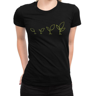 Sprout Women's Tee  -  Women's T-Shirt XS / BLACK