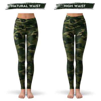camouflage yoga pants