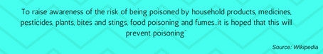 Objective of Pet Poison Awareness Month