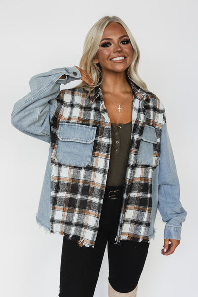 CAMILLE FLANNEL SHIRT