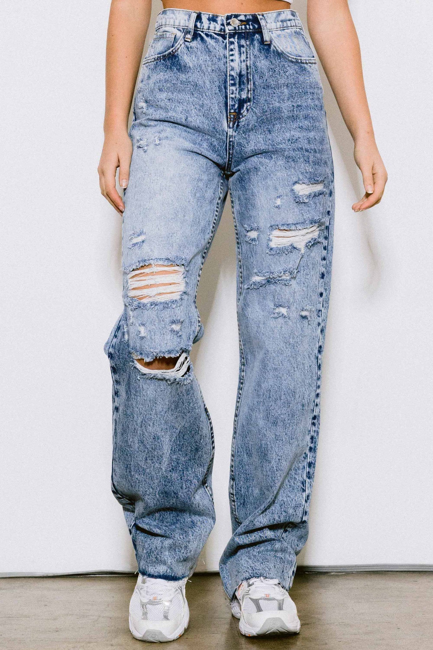 Kami Distressed Boyfriend Jeans – Alternative