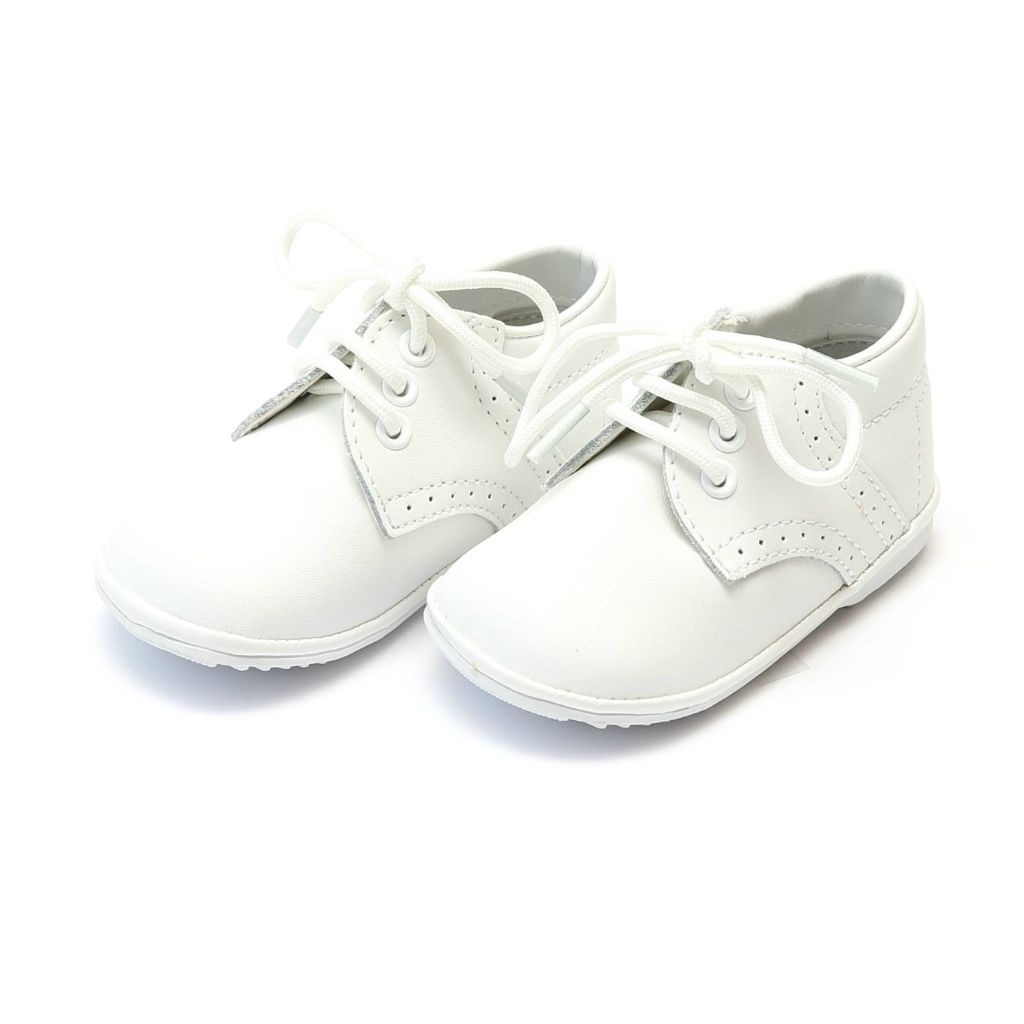 infant boys white shoes